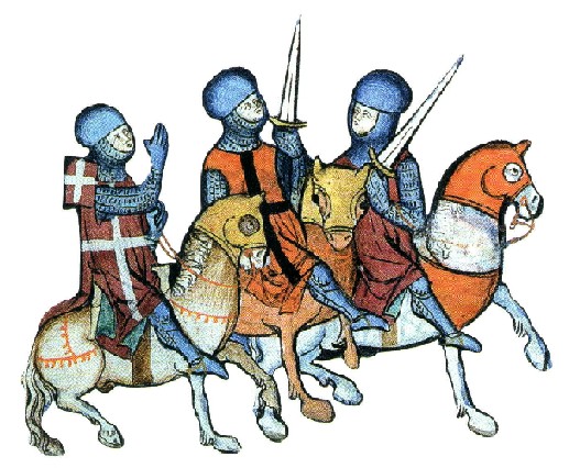 image of crusaders from http://merryfarmer.net/2012/05/28/medieval-monday-crusaders/