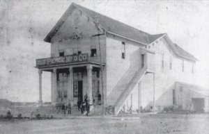 Marquette Lumber company store, circa 1891 courtesy of Wikicommons