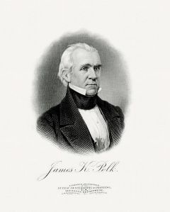 James K. Polk - I had to do a project about him in 6th grade and I've never forgotten him since. Courtesy of Wikkicommons